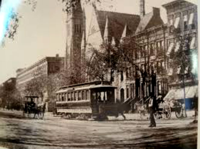 lenox avenue and trolley