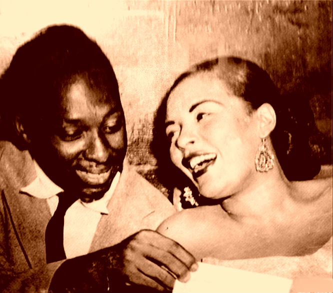 Apollo Theaters Bob Anderson And Billie Holiday 1940s