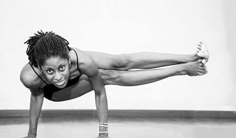 Ashtanga Yogaist Shakira Williams in Harlem